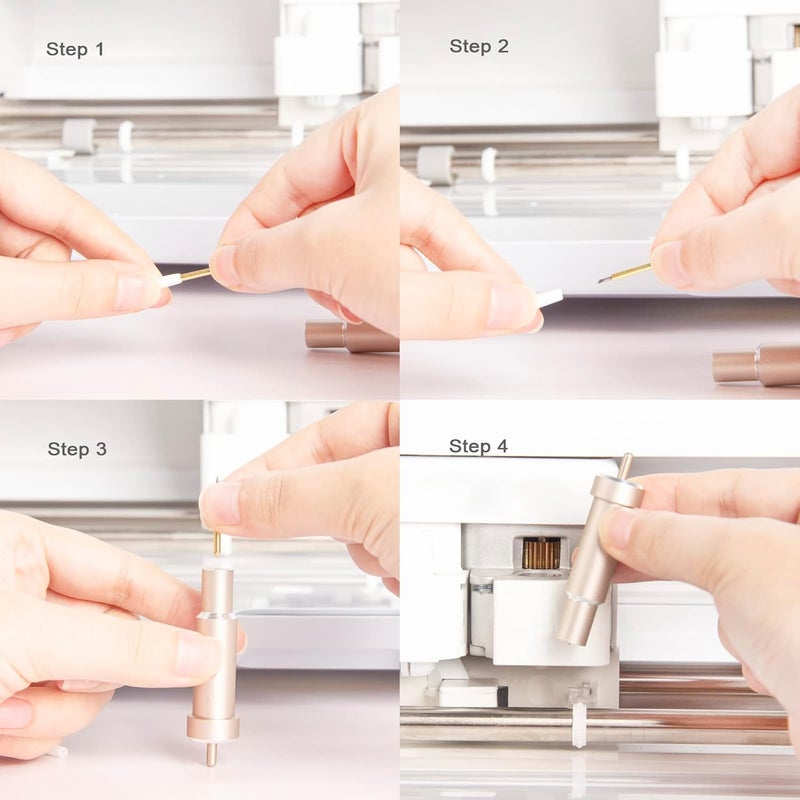 FAHUNG Premium Fine Point Blade for Maker 3/Maker/Venture/Explore 3/Explore Air 2/Air/One, Fine Point Blade Plus Housing Cuts Paper, Cardstock, Poster Board, Vinyl, Iron-on, etc - Image 5
